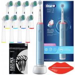 Oral-B Pro 3 3000 Sensitive Clean Blue – Hledejceny.cz