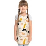 Bellatex dětská zástěra 7850/091 Kočka 37 x 47 cm – Zboží Dáma