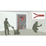Protiprachové dveře 1,10 m x 2,20 m – HobbyKompas.cz