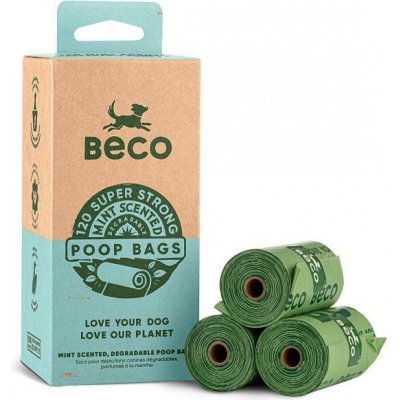 BecoBags EKO sáčky Peppermint 4rolky po 15 ks – Sleviste.cz
