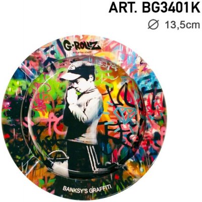 G-Rollz Banksy's Graffiti popelník Church of Graffiti prayer 1ks – Zboží Dáma