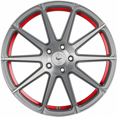 Barracuda Project TWO 10,5x20 5x112 ET50 silver trim red