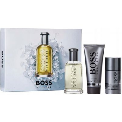 Hugo Boss Boss No. 6 Bottled EDT 100 ml + sprchový gel 100 ml + deostick 75 ml dárková sada – Hledejceny.cz