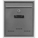 Poštovní schránka RADIM malá šedá struktura 260x310x90mm CH "X" – Hledejceny.cz