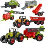 SunQ toys 7318 Súprava farmárskych strojov poľnohospodárske stroje a príslušenstvo 6ks – Hledejceny.cz