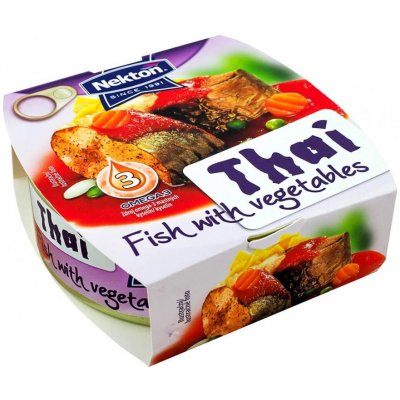 Nekton Opečená ryba se zeleninou na thajský způsob 200 g – Zboží Dáma
