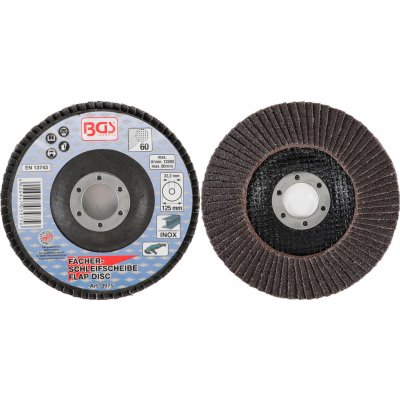 Bgs Technic Lamelový brusný kotouč 125 mm K 60 3975 – Zboží Mobilmania