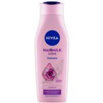 Nivea Hairmilk Shine pečující šampon 400 ml – Hledejceny.cz