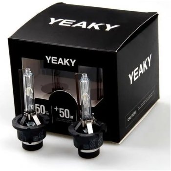 Yeaky Xenonové výbojky Yeaky +50% Power (2 ks) D2S, 5500K
