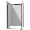 Sprchové kouty DEANTE Kerria Plus Nero Sprchové Dveře, 140 Cm Posuvné Ktspn14p