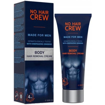 NO HAIR CREW Depilační krém pro muže 200 Ml – Zboží Dáma