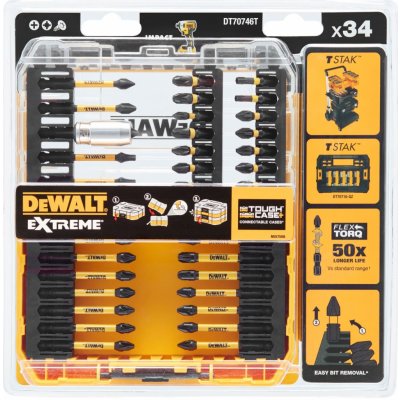 DeWalt 34 ks DT70746T – HobbyKompas.cz