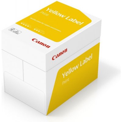 Papír Canon Yellow Label Print YS bílý 80g/m2, A4, 5x 500listů, krabice – Zboží Mobilmania