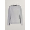 Dětská mikina Gant Shield Cotton Slub C Neck Light Grey Melange