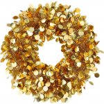 Mica Decorations Věnec, zlatý, pr. 46 x 3 cm – Hledejceny.cz