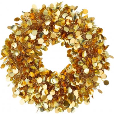 Mica Decorations Věnec, zlatý, pr. 46 x 3 cm – Hledejceny.cz