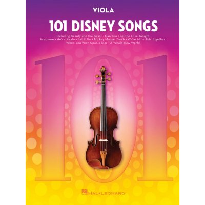 Walt Disney Noty pro violu 101 Disney Songs