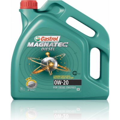 Castrol Magnatec Diesel 0W-20 5 l – Zboží Mobilmania