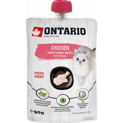 Ontario Paste Kitten Chicken Fresh Meat 90 g – Hledejceny.cz