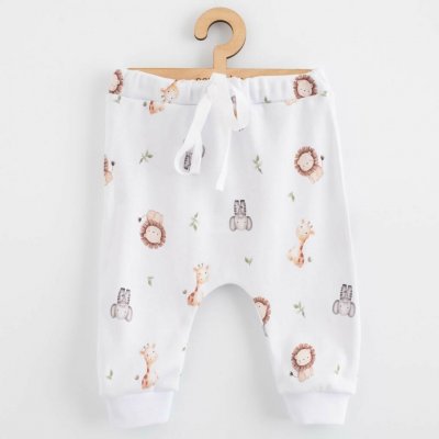 New Baby Dětské bavlněné kalhoty Jogger For Babies safari – Zboží Mobilmania