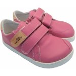 Pegres BF54 barefoot kožené tenisky růžové – Sleviste.cz