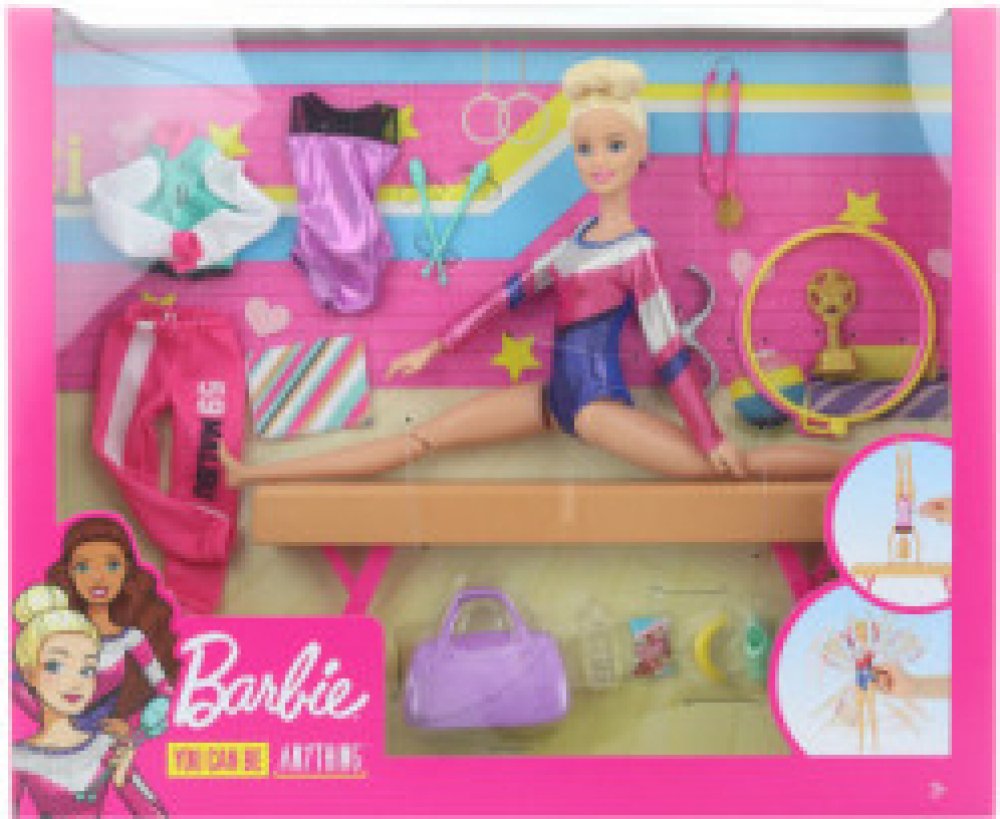 Barbie GYMNASTKA HERNÍ SET | Srovnanicen.cz