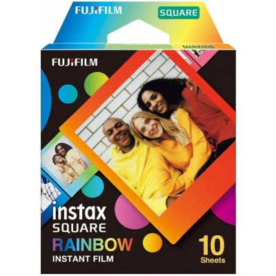 FUJIFILM Instax Square Rainbow 10ks – Zbozi.Blesk.cz