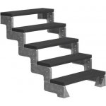 DOLLE GARDENTOP - TRIMAX® (antracit) Bez zábradlí, 80 cm, 90 - 110 5 nášlapy – HobbyKompas.cz