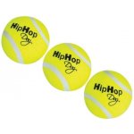 Hip Hop tenisový míček pískací 5 cm 3 ks – Zboží Mobilmania