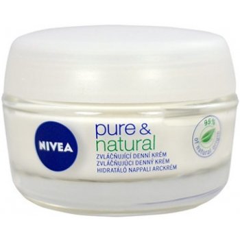 Nivea Pure & Natural denní krém zvláčňující 50 ml
