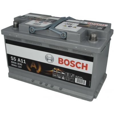 Bosch S5A 12V 80Ah 800A 0 092 S5A 110 – Zboží Mobilmania