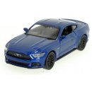 Welly Ford 2015 Mustang GT modrý 1:34-39