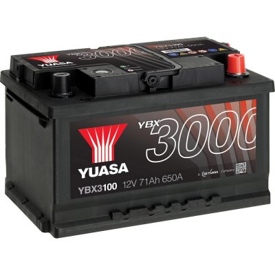 Yuasa YBX3000 12V 71Ah 650A YBX3100 – Hledejceny.cz