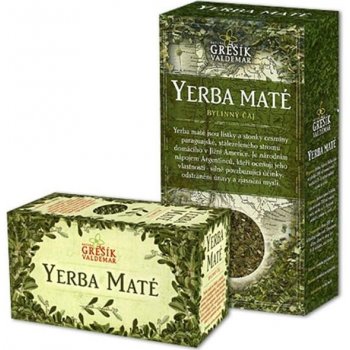 Grešík Čaje 4 světadílů čaje nečaje Yerba maté pražené 70 g