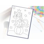 Radost v písku Šablona na pískování poník A5 148 x 210 mm – Zboží Dáma