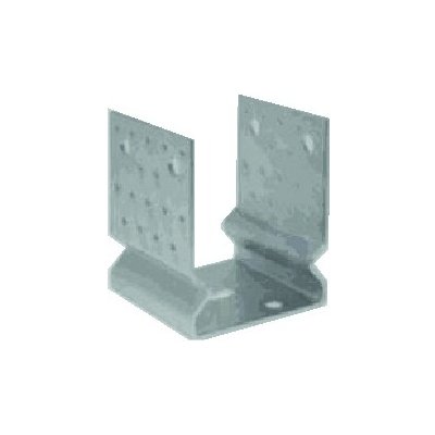 Kotevní patka HPM TEC U Rozměry: 100x100x4 mm – Hledejceny.cz