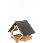 Trixie Krmítko pro ptáky závěsné moderní design 28 × 25 × 20 cm borové dřevo hnědá černá – Hledejceny.cz