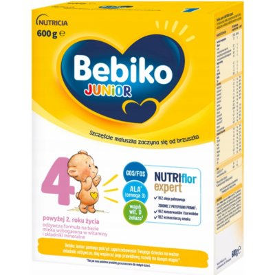 Bebiko Junior 4 NutriFlor Expert 600 g – Zboží Mobilmania