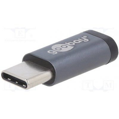 Goobay Adaptér; OTG,USB 2.0; USB B micro zásuvka,USB C – Zboží Mobilmania