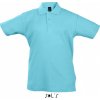 Dětské tričko Sol's dětské polo tričko Sol´s Atoll Blue