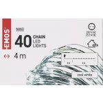 EMOS D3AC03 LED vánoční nano řetěz zelený studená bílá 4 m – Hledejceny.cz