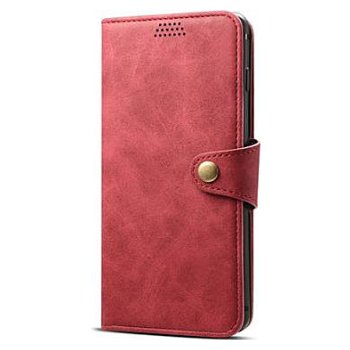 Pouzdro Lenuo Leather Xiaomi Redmi Note 7, červené