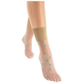 Fiore G 1146 Brodway 20 DEN dámské ponožky green-gold