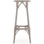 Kartell A.I.stool light 65 lesklá šedá – Sleviste.cz