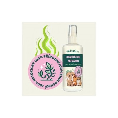 AnilandCARE Přírodní likvidátor zápachu z králíků a hlodavců 120 ml – Zboží Dáma AnilandCARE Přírodní likvidátor zápachu z králíků a hlodavců 120 ml – Zboží Dáma