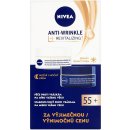 Nivea obnovující denní a noční krém proti vráskám 55+ 2 x 50 ml dárková sada