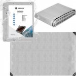 Springros Krycí plachta s oky 4x6 m extra silná 210g PE stříbrná PROTECT GA2143-XG – Zboží Dáma