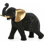 EUROFIRANY DEKORAČNÍ FIGURKA ELDO 24X12X19 ČERNÁ – Zboží Dáma