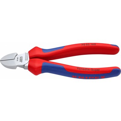 Knipex Boční štípací kleště, chromované, vícesložkové návleky, 160 mm – Zbozi.Blesk.cz