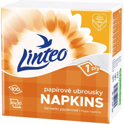 Linteo ubrousky Satin 100ks 30x30cm – Zboží Dáma